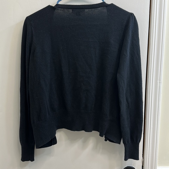 Gap Black Cardigan XXL Girls With Pockets on each side - Picture 7 of 7